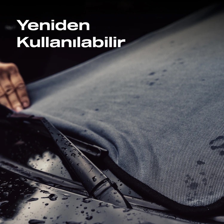Nasiol Yüksek Su Emici Özellikli Mikrofiber Araç Kurulama Havlusu-60x90cm-600gsm - Görsel 6