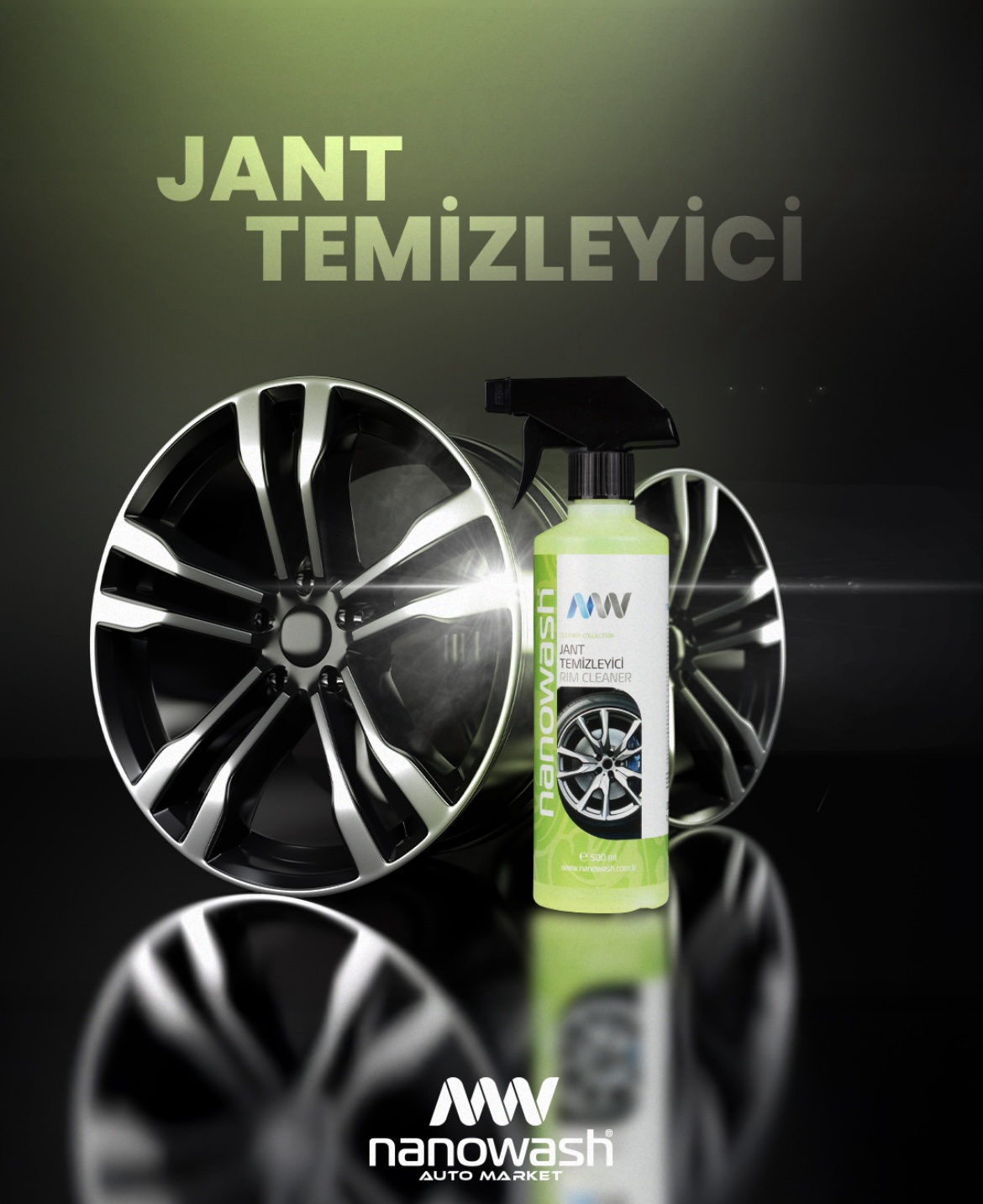 NANOWASH JANT TEMİZLEYİCİ 500 ML