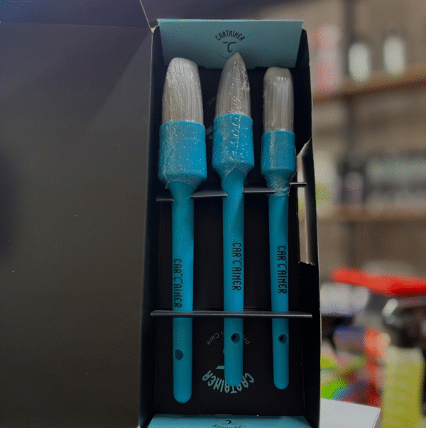 Cartainer 3’lü Sentetik Orta Sert Detay Fırça Seti - Görsel 2