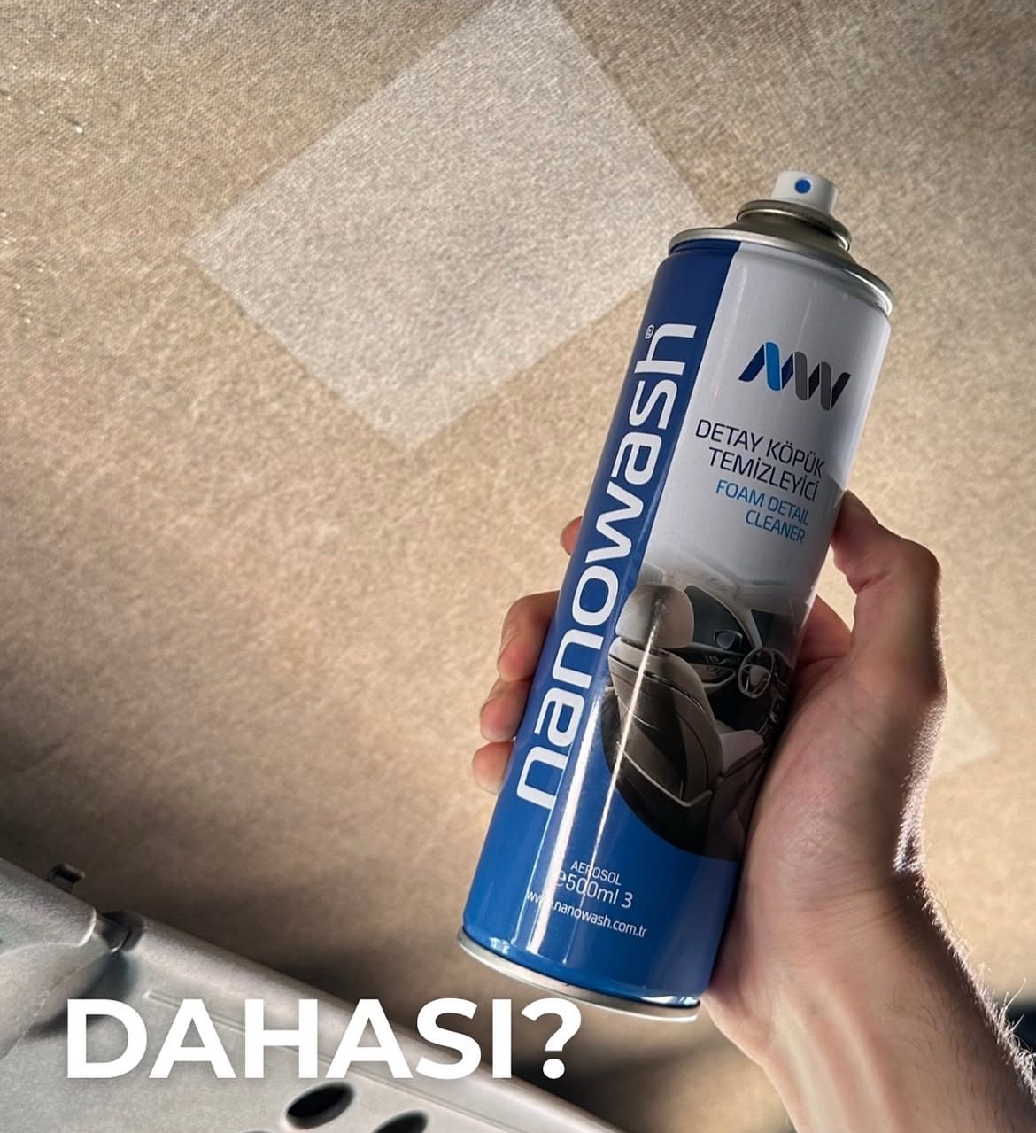 NANOWASH DETAY KÖPÜK TEMİZLEYİCİ 500 ML - Görsel 2