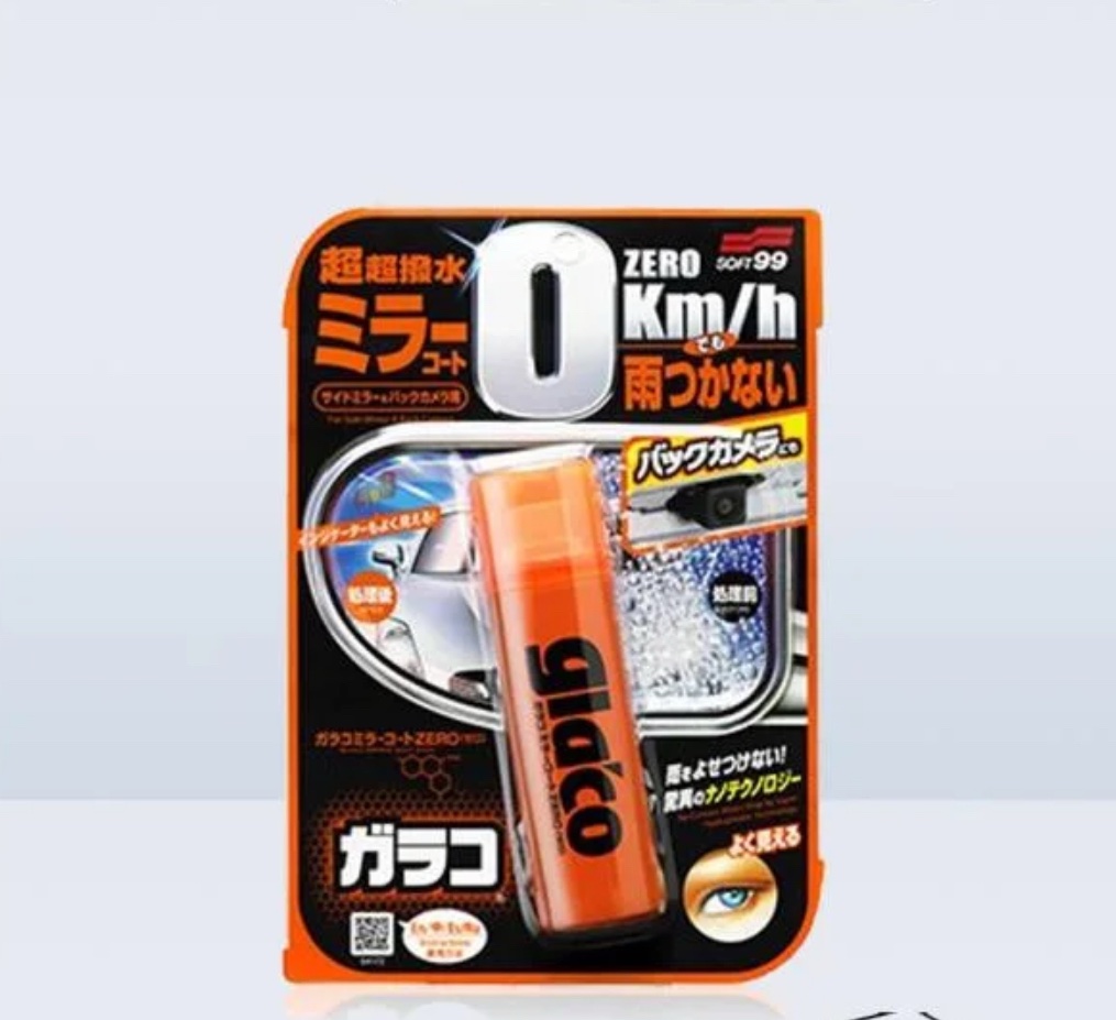 Soft99 Glaco Mirror Coat Zero Dikiz Aynası Yağmur Su İtici 40ml.