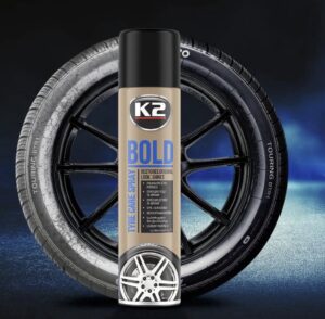 K2 Pro Bold Lastik Parlatıcı ve Koruyucu Sprey 600 ML